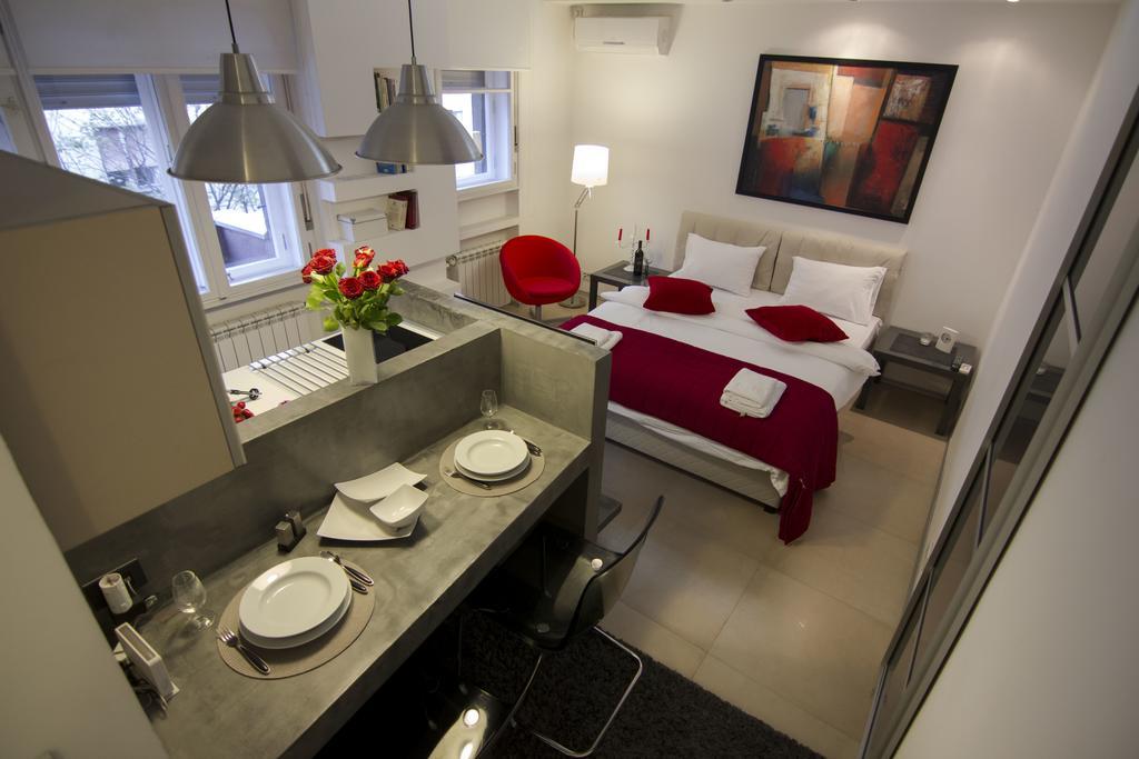 Studio Apartment Picasso Beograd Bagian luar foto